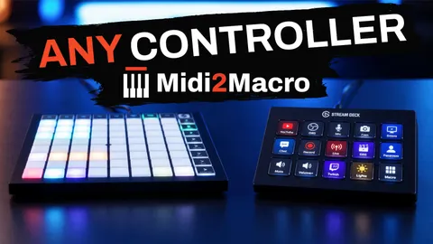 Midi2Macro 2 Preview: Profiles, OBS Integration and Macro Sequences