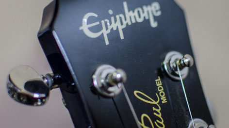 Epiphone Les Paul head piece 2