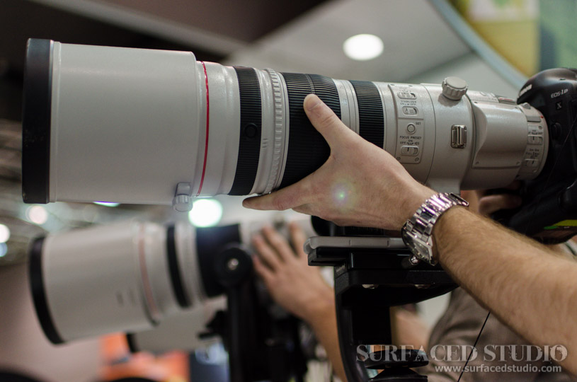 The Digital Show - Canon Giant 600mm Lenses