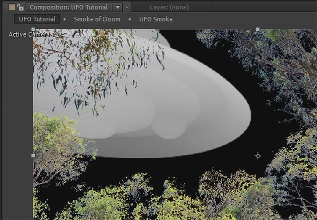 3D Integration VFX UFO 9 - Z-depth layer
