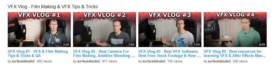 High Quality VFX Tutorials 6 - VFX Vlog