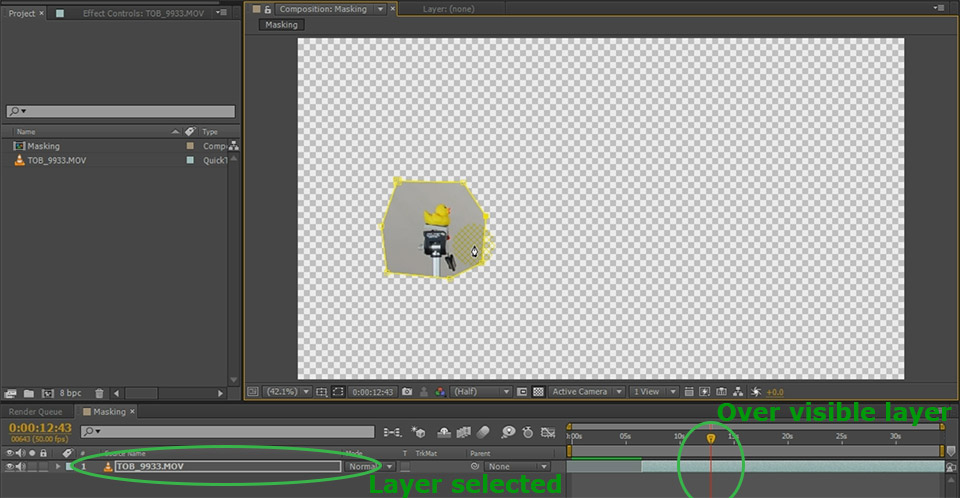 VFX Vlog 4 - Creating Shape Layers Instead Of Masks 3
