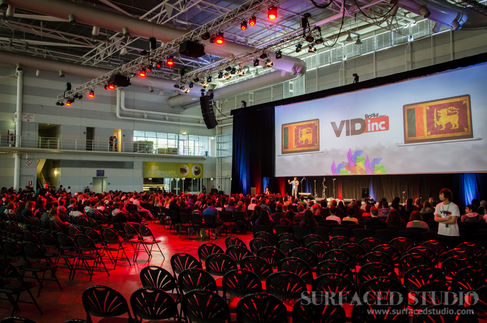 VIDinc YouTube Event - main stage