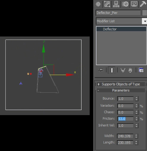 Dissolve Into Crows VFX 31 - 3dsMax Deflector