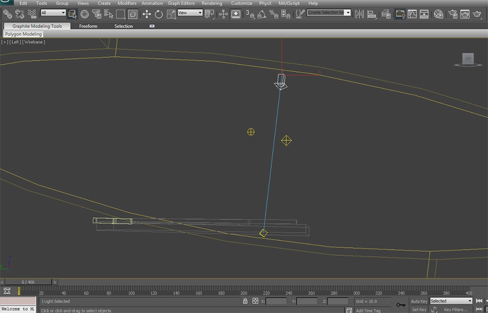 Dissolve Into Crows VFX 9 - 3dsMax Setup Lighting