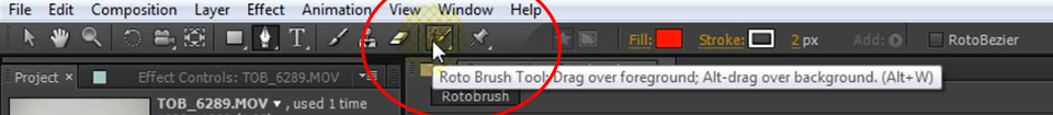 VFX Vlog 5 - 4 Rotobrush Tool