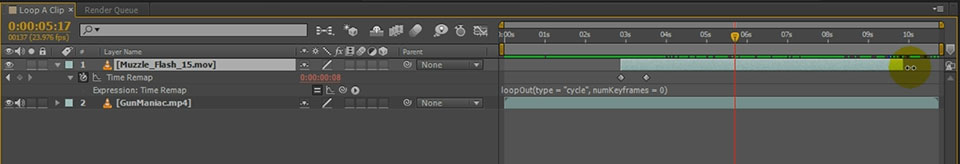 After Effecs Loop Video 06 - Loop With Expressions 2