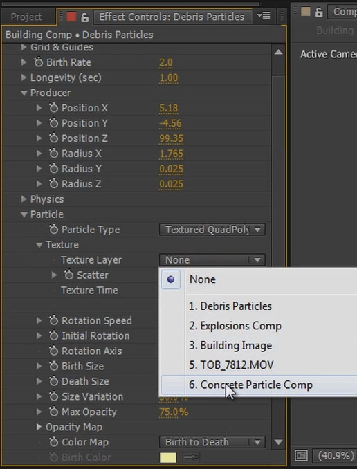 How To Blow Up A Building 06 - Debris Particle Texture