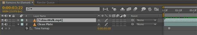 Remove Object From Video In After Effects 03 - Layers
