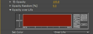 After Effects and Particular Fireworks 28 - Opacity Over Life