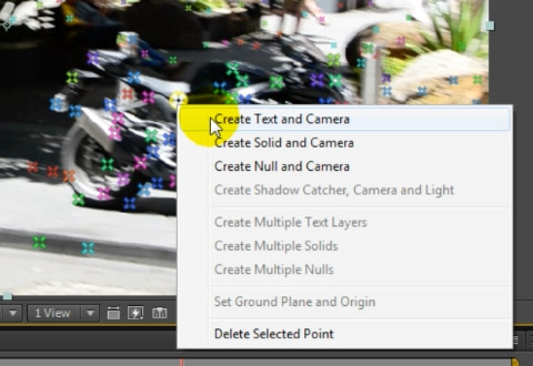 3D Camera Tracker Problems 12 - Create Text And Camera