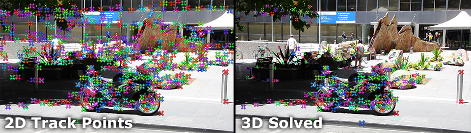 3D Camera Tracker Problems 14 - 3D Tracker Solved