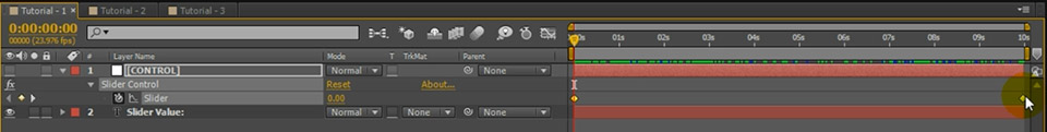 After Effects Expressions 01 - Slider Control Keyframed