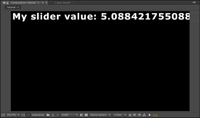 After Effects Expressions 03 - Animated Slider
