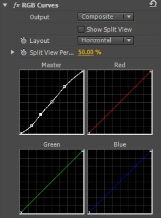 Colour Correction 19 - Adobe Premiere Curves Effect