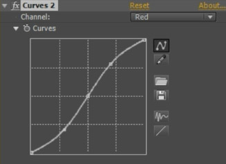 Colour Grading 08 - Red Channel Curves