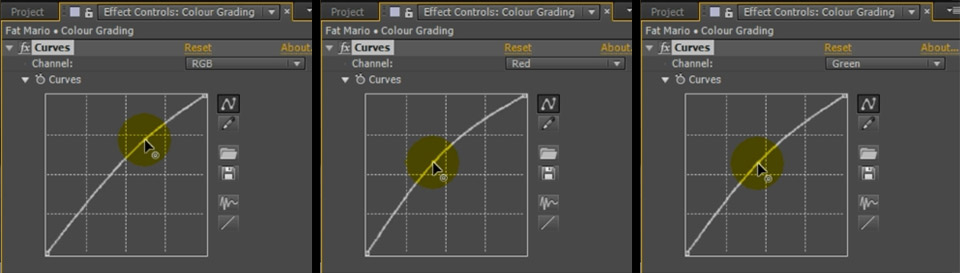 Colour Grading 23 - Mario Curves