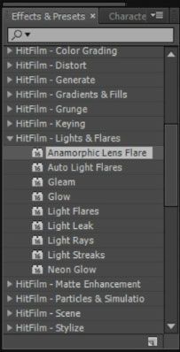 HitFilm 2 Plugins 02 - Anamorphic Lens Flare