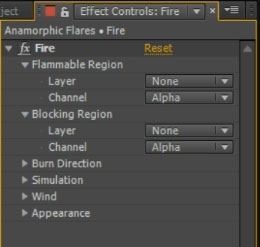 HitFilm 2 Plugins 13 - Fire Controls