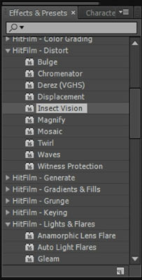 HitFilm 2 Plugins 18 - Insect Vision