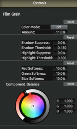 Magic Bullet Looks 10 - Effect Controls