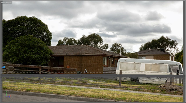 Roof Crash Destruction 49 - Camera Positioned