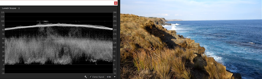 waveform monitor philip island colour corrected